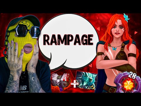 БУЙСТВО на ВРКЕ с БАШЕРОМ😈RAMPAGE WINDRANGER basher