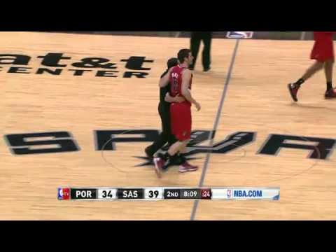 Postland trail Blazers vs San Antonio Spurs - March 8, 2013