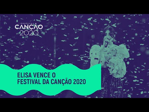 Elisa vence o Festival da Canção 2020