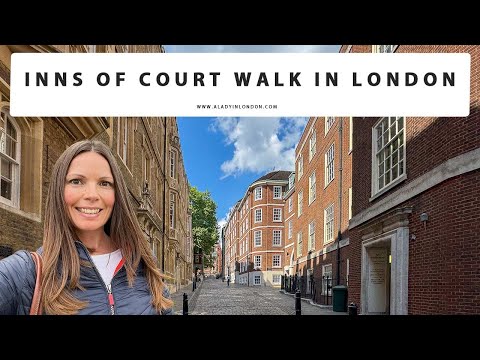 INNS OF COURT WALKING TOUR IN LONDON | Inner Temple | Middle Temple | Lincoln's Inn | Gray's Inn