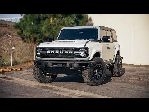 2021+ Ford Bronco Fiberglass Install | 2” Fenders, Liners, 2” Rear Quarter Kit, + Ram Air Hood
