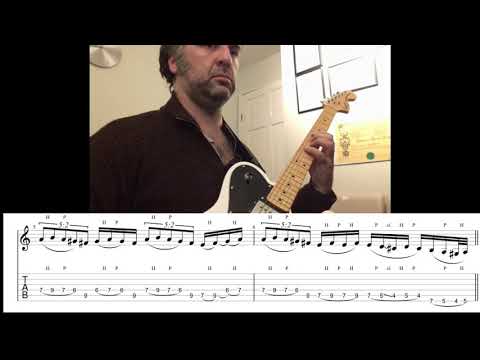 Lick of the day 49 (A major)