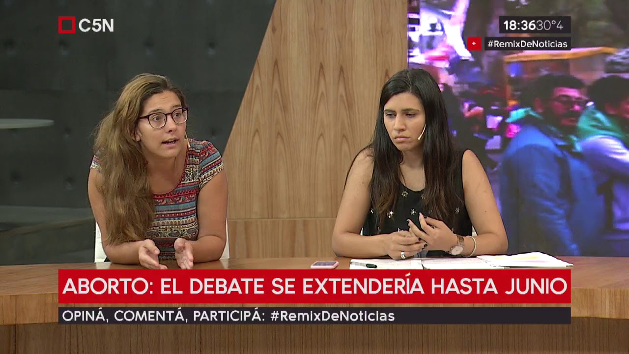 Debate sobre el aborto con voces a favor y en contra