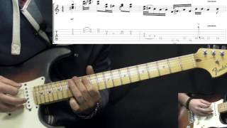Stevie Ray Vaughan - Life Without You - Rock/Blues Guitar Lesson (w/Tabs)