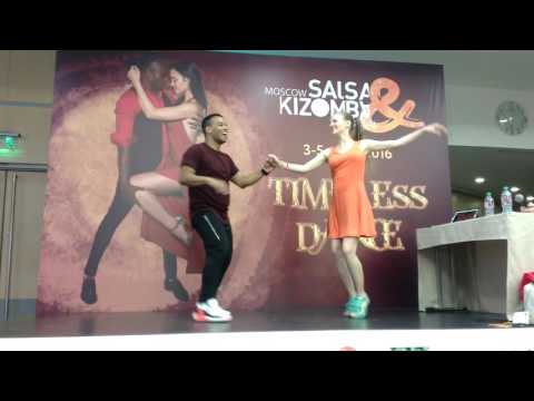 Yoannis Tamayo & Ksenya Kosilko. Musicality in salsa
