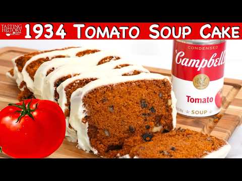 Tomato Soup Cake From The Great Depression