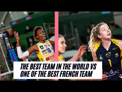 Imoco Volley Conegliano vs Nantes Volleyball : Egonu vs Snyder