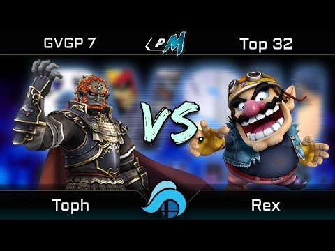GVGP 7 Top 32 Project M - Toph (Ganon/Falcon) vs. Rex (Wario)