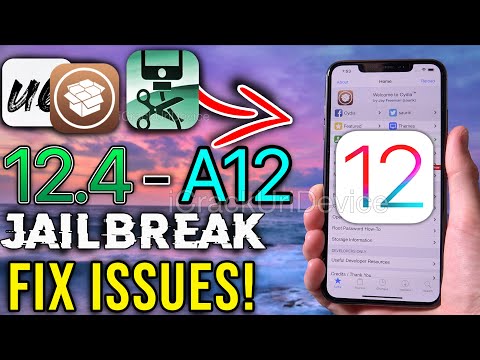 Jailbreak iOS 12.4 for A12: How to Update Unc0ver & Fix ALL Issues! (NO Computer)