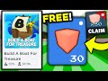CLAIM NEON BLOCKS!! (for free) | Build a boat for Treasure ROBLOX