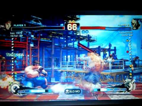 kao 1976 [Ryu] vs sitone2525 [Sagat] SSF4 Japanese Online Ranked Matches