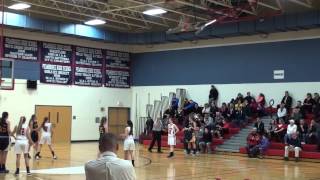 preview picture of video 'Hanover at Pembroke Girls Basketball game played on 1/20/15'