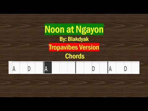 Blackddyak - Noon at Ngayon | Tropavibes Chords
