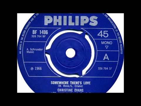 CHRISTINE EVANS - Somewhere There's Love (1966)