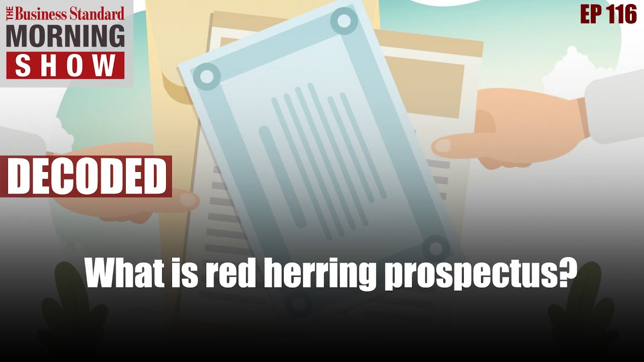 What is red herring prospectus?