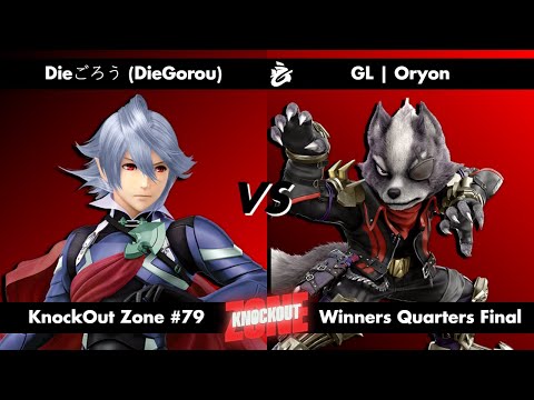 KnockOut Zone #79 - SSBU Winners Quarters Final - Dieごろう (DieGorou) (Corrin) vs Oryon (Wolf)