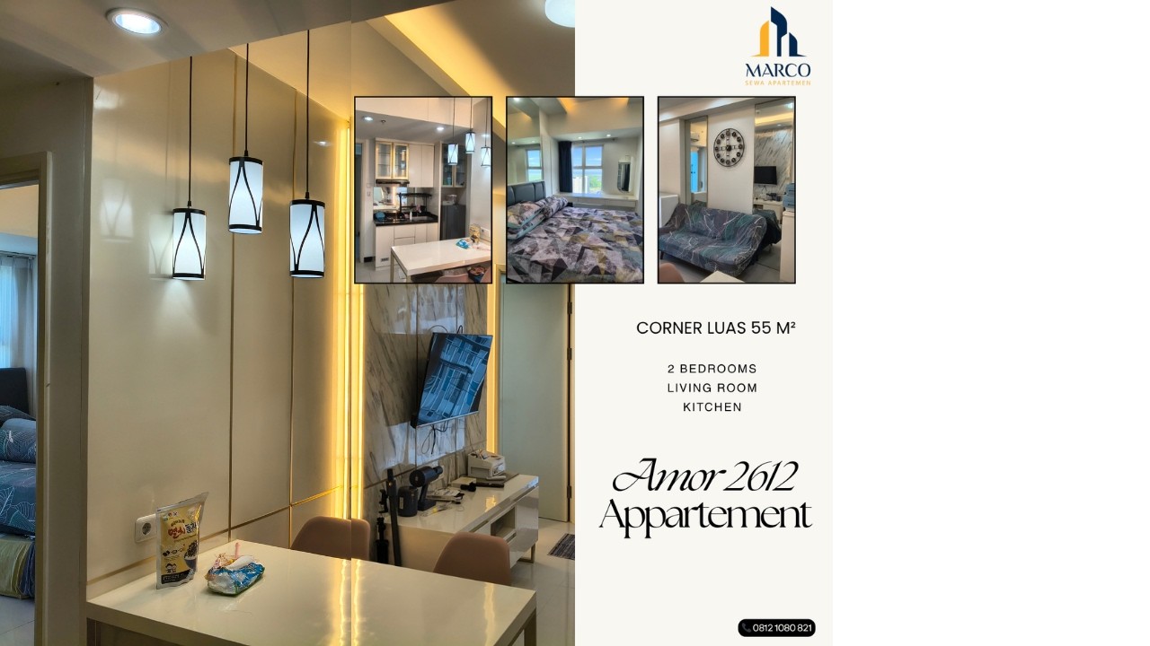 Eastcoast Mansion Apartment 2BR Tower Amor Furnished Pool View