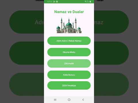 Namaz ve Dualar – İmsakiye