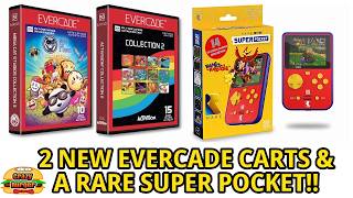 Evercade Announcement Drop Feb 2026 - Megacat Studios 3, Activision 2 and A Rare Super Pocket!