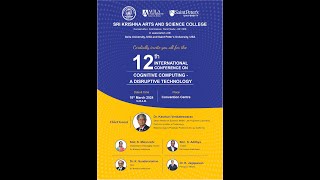 12th International Conference on Cognitive Computing - A Disruptive Technology