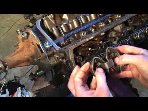 Installing pushrods and rocker arms