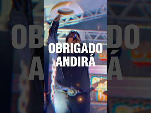 Andirá-PR, muito obrigado pelo carinho e pela energia incrível de ontem! 🙏🔥