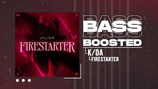 Download lagu K/DA - FIRESTARTER (ft. MIYEON and SOYEON of i-dle, Sophie Powers, Mimi Webb) [BASS BOOSTED] mp3