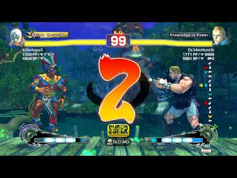 SSF4 AE 2012 El Fuerte (Player) vs Abel (Dr34mHunt3r) Xbox LIVE Ranking Match