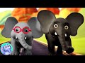 Ek Mota Hathi, एक मोटा हाथी, Color Song, Hindi Cartoon Song and Balgeet