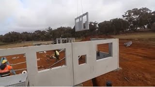 Prekast hazır beton ev çok hızlı inşa edilir