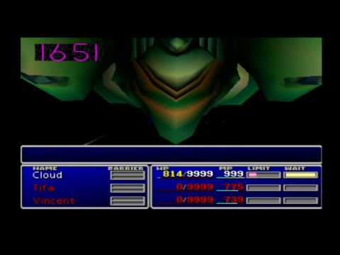 Final Fantasy VII part 72 Disk 2 emerald weapon