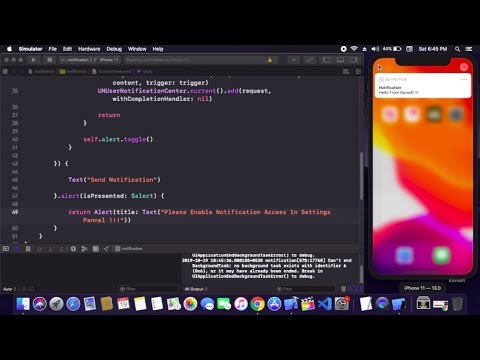 User Notifications In SwiftUI - Notifications In SwiftUI - How To Use User Notifications in SwiftUI