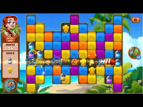 Lost Island Blast Adventure Level 433 - No Boosters