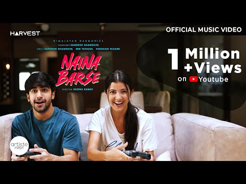 Naina Barse Official Music Video I Sandesh Shandilya I Shradha Mishra | Pho | Harvest Album