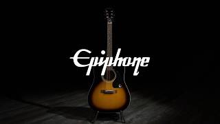 Video thumbnail for Epiphone DR-100 Acoustic, Vintage Sunburst | Gear4music demo by Gear4music Guitars