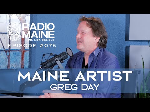 Radio Maine: Greg Day's Art Draws on his Background in Architecture and Passion for Cartography