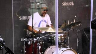 Ski Beatz in a freestyle jam session live on #SwayInTheMorning