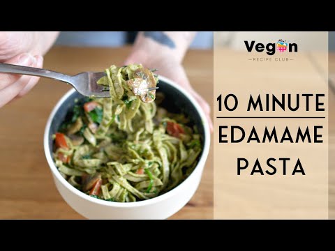 10 Minute 🕛 Edamame 🍝 Pasta