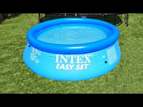 Intex Easy Set Pool Setup and Swim - 8ft x 30in