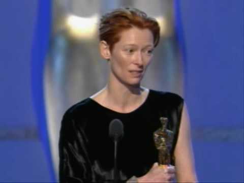 Tilda Swinton winning Best Supporting Actress Oscar®