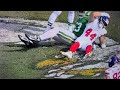Cam Skattebo SNAPS Ankle In GRAPHIC Injury