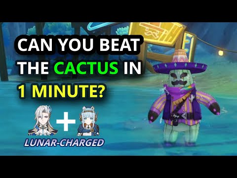 Cactus Local Legend vs Neuvillette Ineffa Lunar-Charged | Genshin Impact