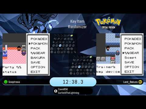 Pokemon Crystal Randomizer Key Item Rando Tournament - lord_bakura vs sceptross
