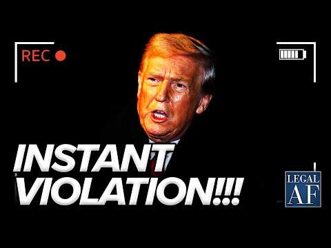 Trump SHAM Board INSTANTLY VIOLATES Constitution