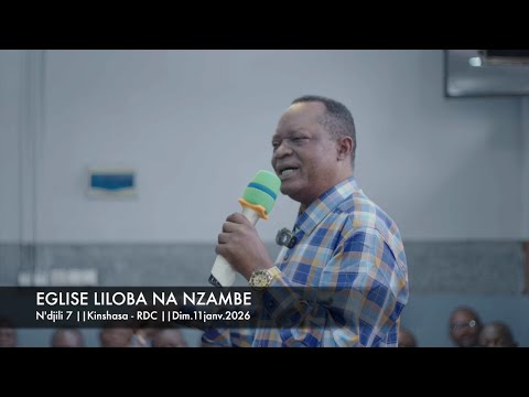 N'djili 7 - Kinshasa, 🇨🇩: Message of thanks and gratitude || Sunday service, January 11, 2026.