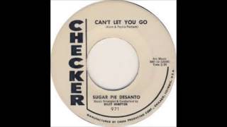 SUGAR PIE SESANTO  -  Can't let you go