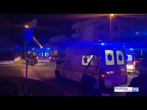 2020-03-11 PRATO - INCENDIO IN CASA POPOLARE, MUORE INTOSSICATO 69ENNE