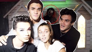 HAUNTED HOUSE ft. James Charles &amp; Emma Chamberlain