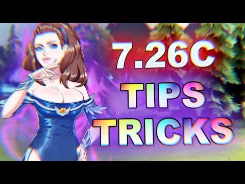 NEW Dota 2 TIPS, TRICKS and BUGS! 7.26c