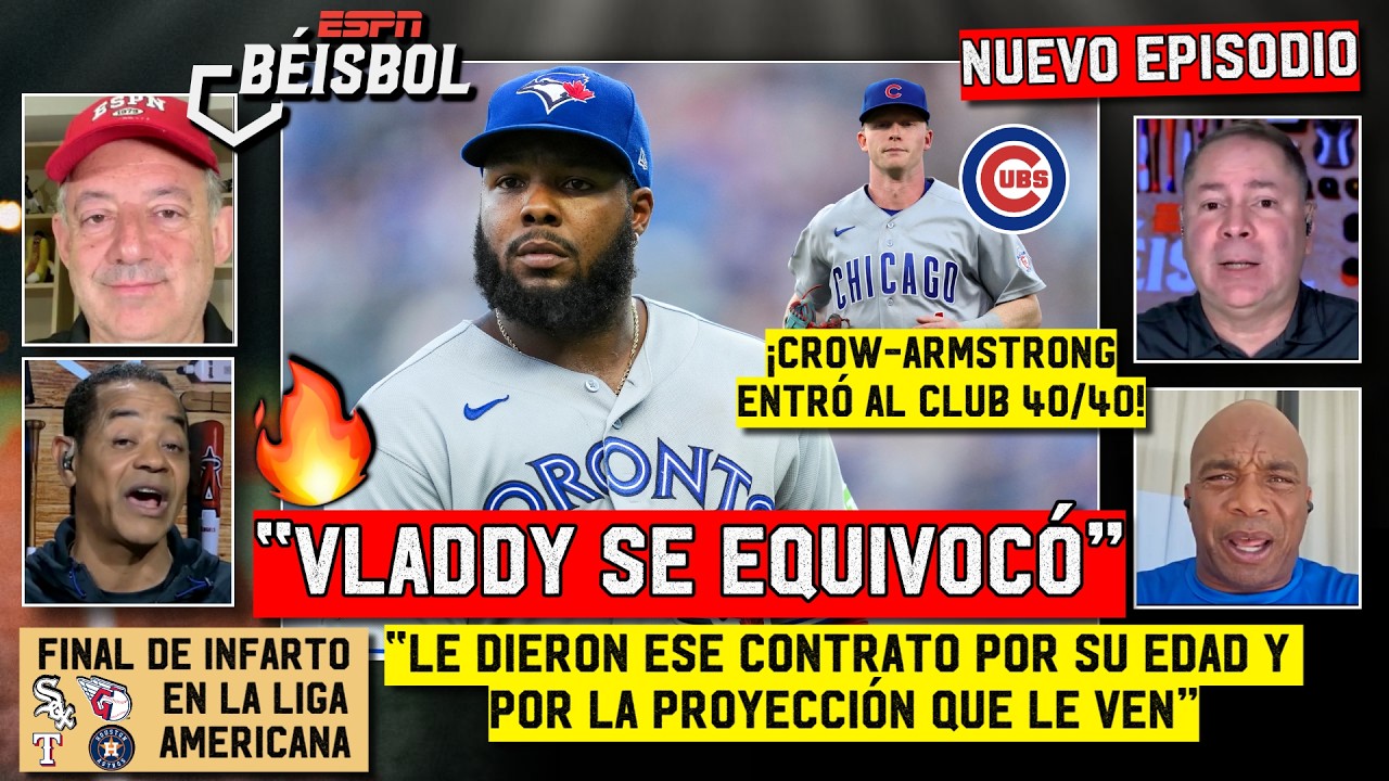 VLADIMIR GUERRERO JR está CONFUNDIDO. Una LÁSTIMA sus declaraciones sobre su CONTRATO | ESPN Beisbol
